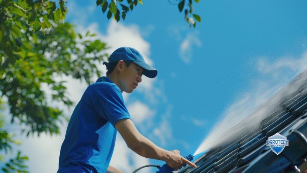 roofing cleaning service