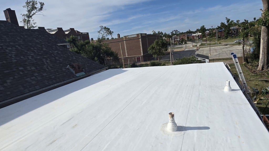 commercial roof inspection