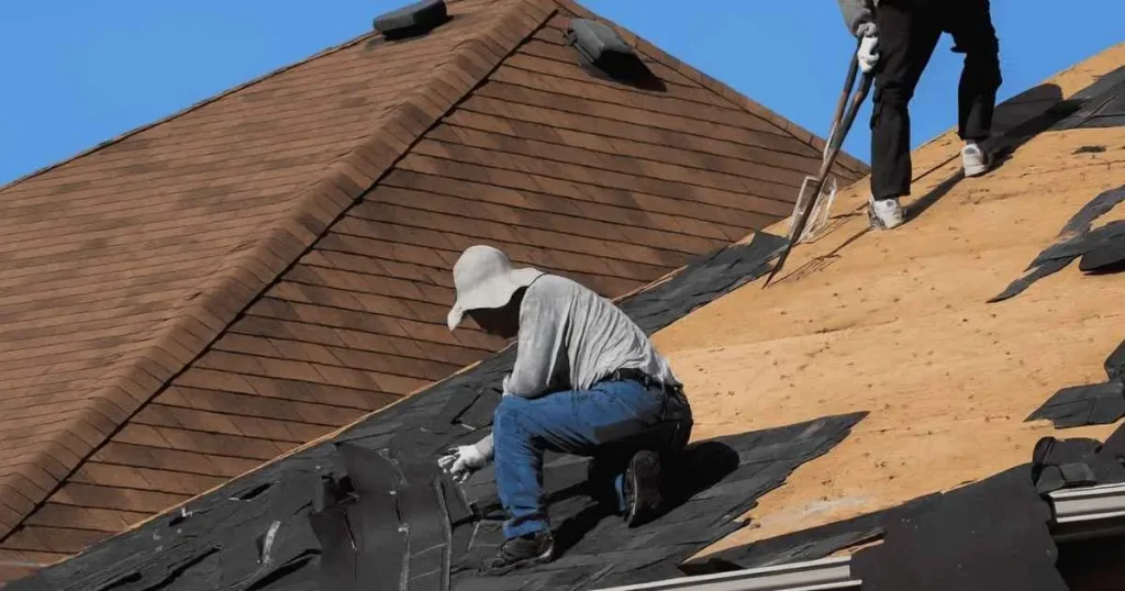 Removal of Old Roof