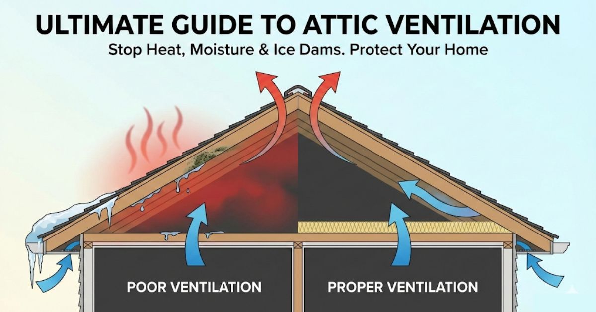 Fresh Look at Everything You Need To Know About Attic Ventilation System