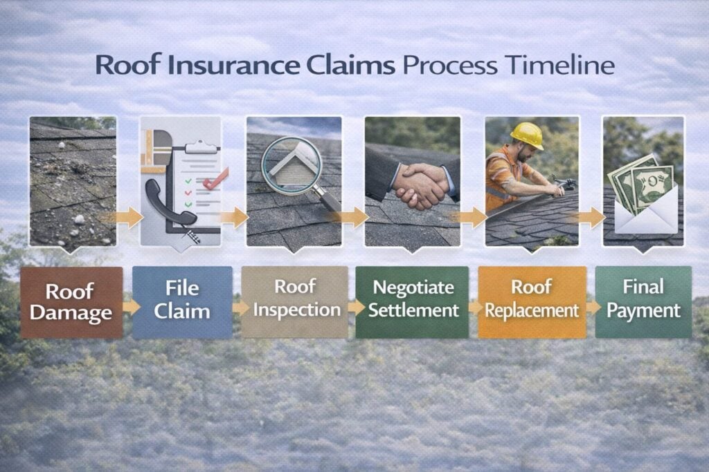 Roof Insurance Claims process timeline