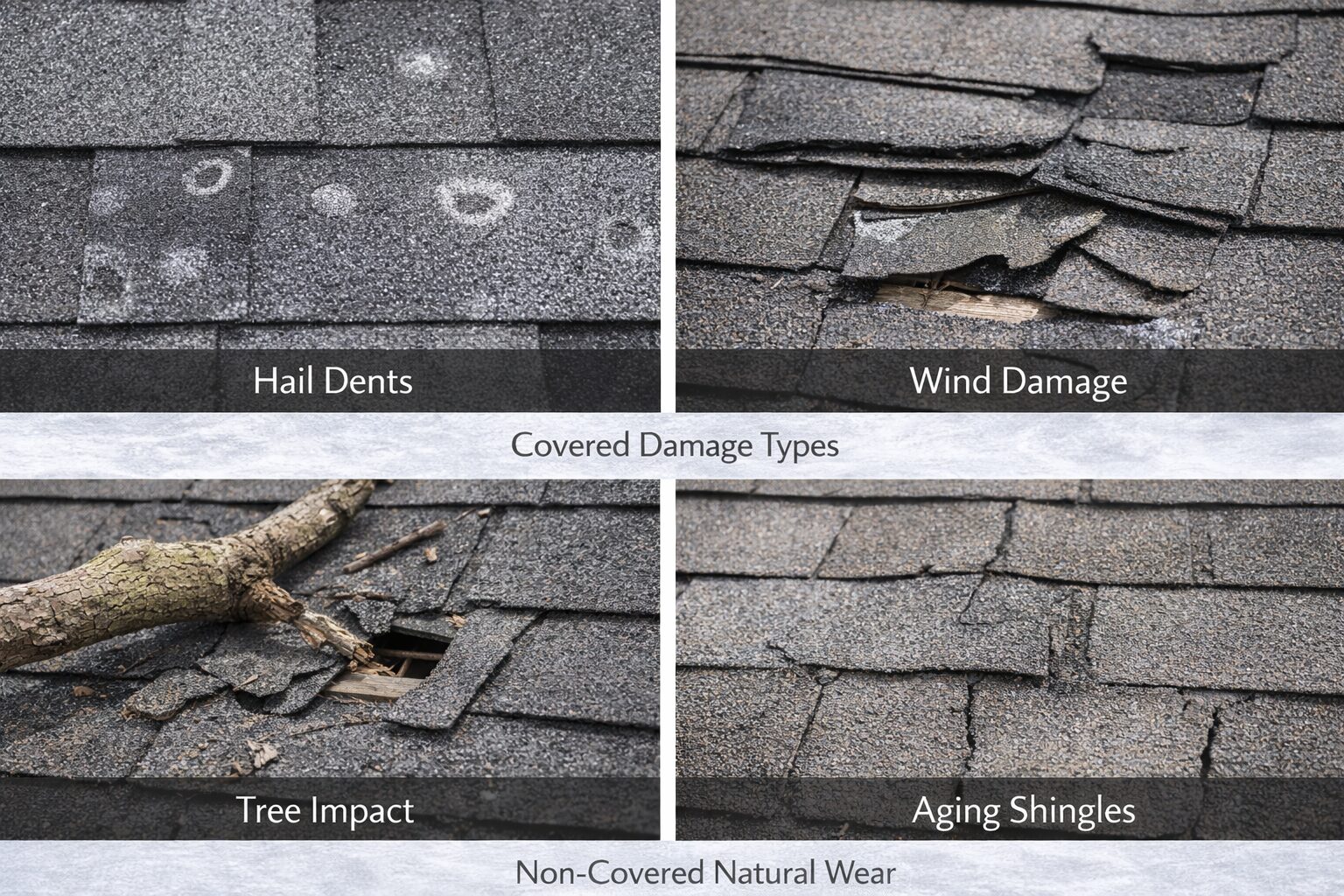 covered damage types vs non covered natural wear