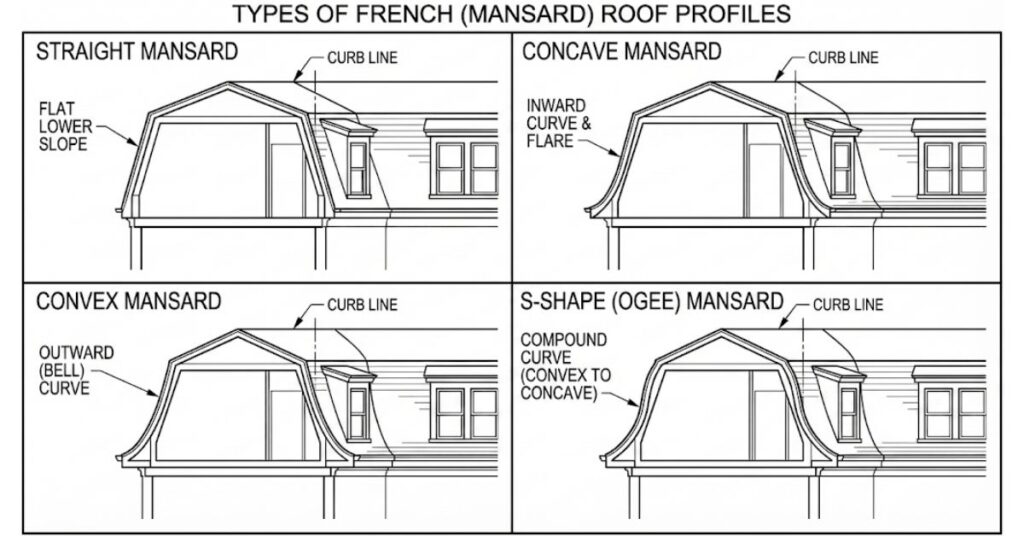 Types of french roof