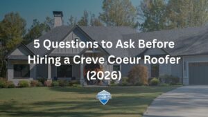 5 Questions to Ask Before Hiring a Creve Coeur Roofer