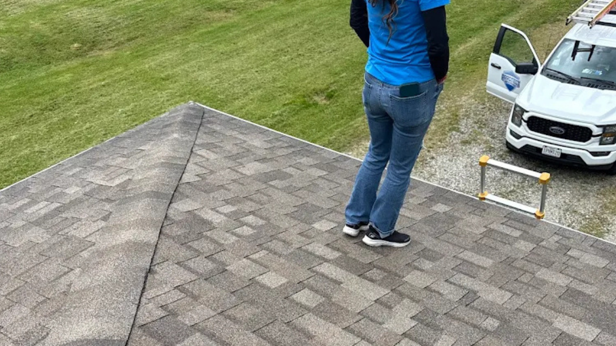 ridge cap roof repair